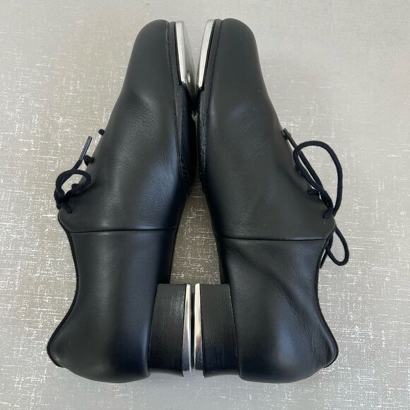 Bloch Women's #2 Shockwave Black Leather Dance Jazz Tap Shoes Size 7M - Picture 8 of 12